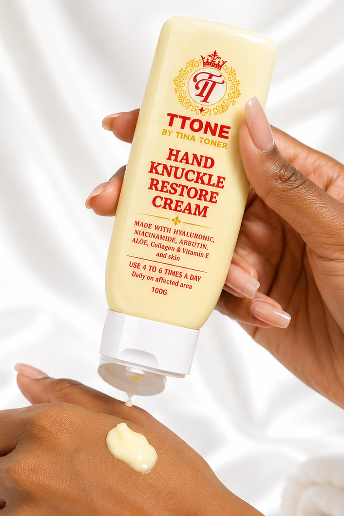 TTONE Hand & Knuckle Restore Cream | Niacinamide, Arbutin & Hyaluronic Acid | 100g