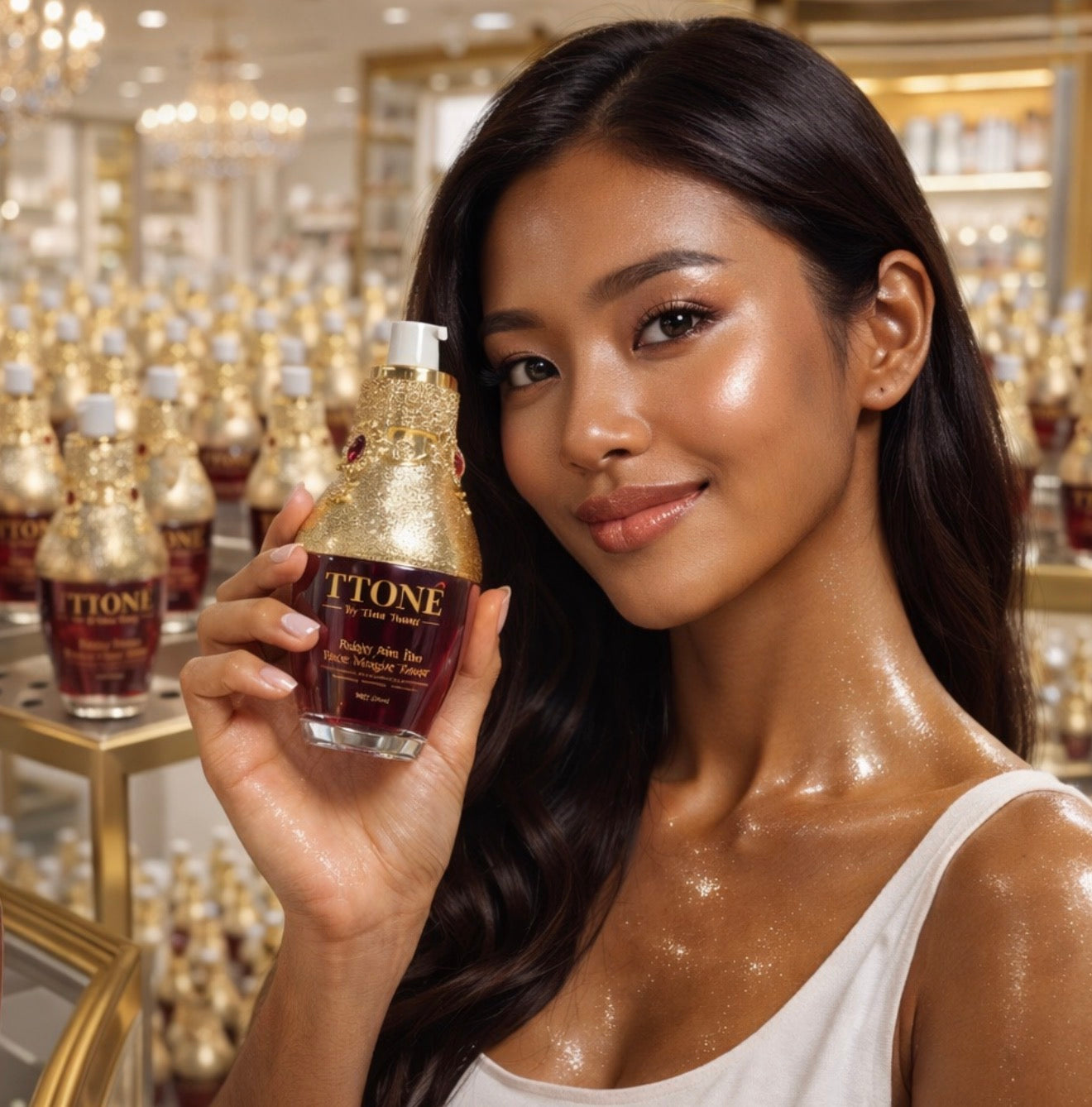 TTONE Ruby Rain Body magic Luxury  Brightening set (CEO GLOW SET )