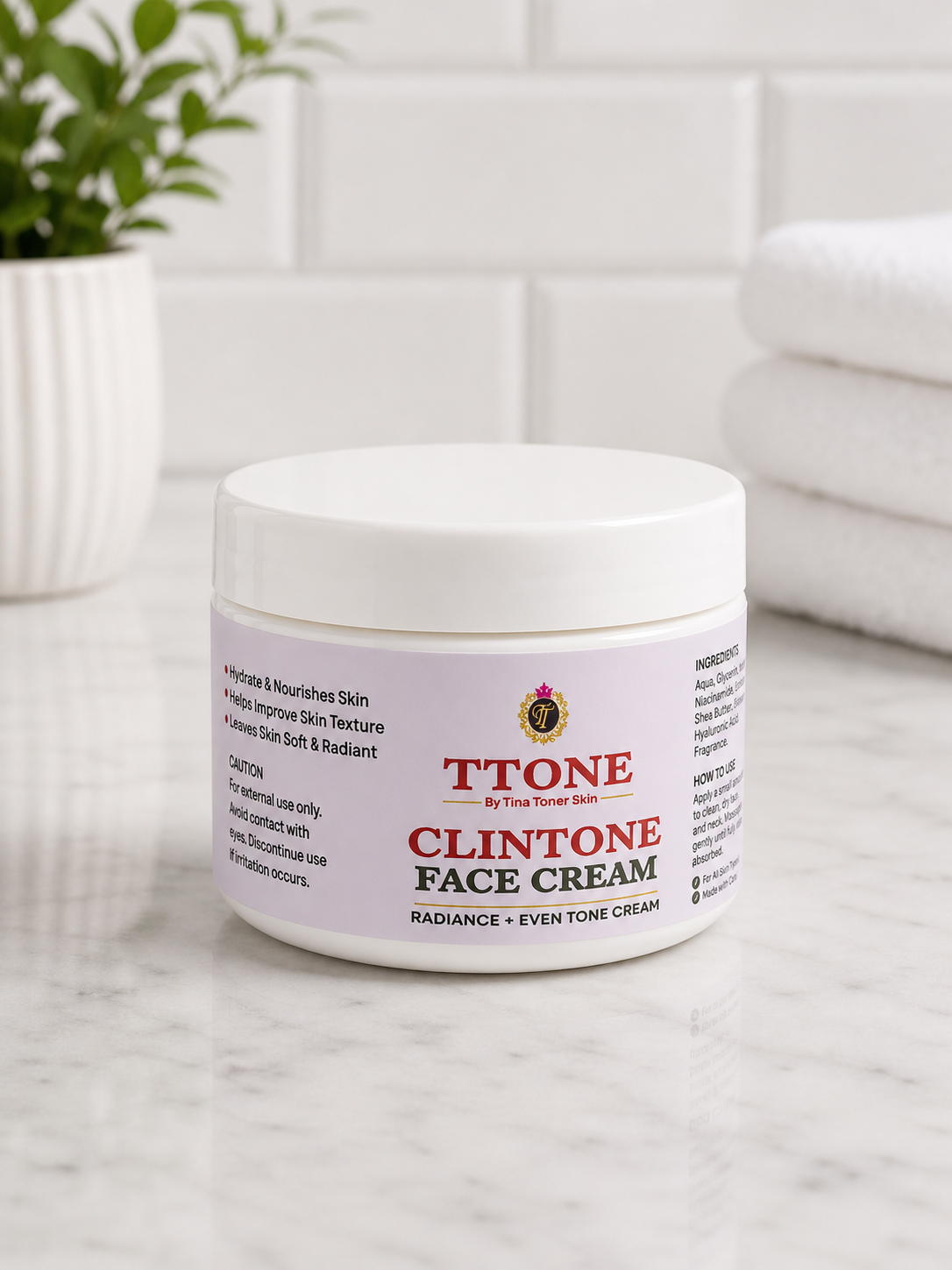 Clintone Face Restore Cream 2 oz