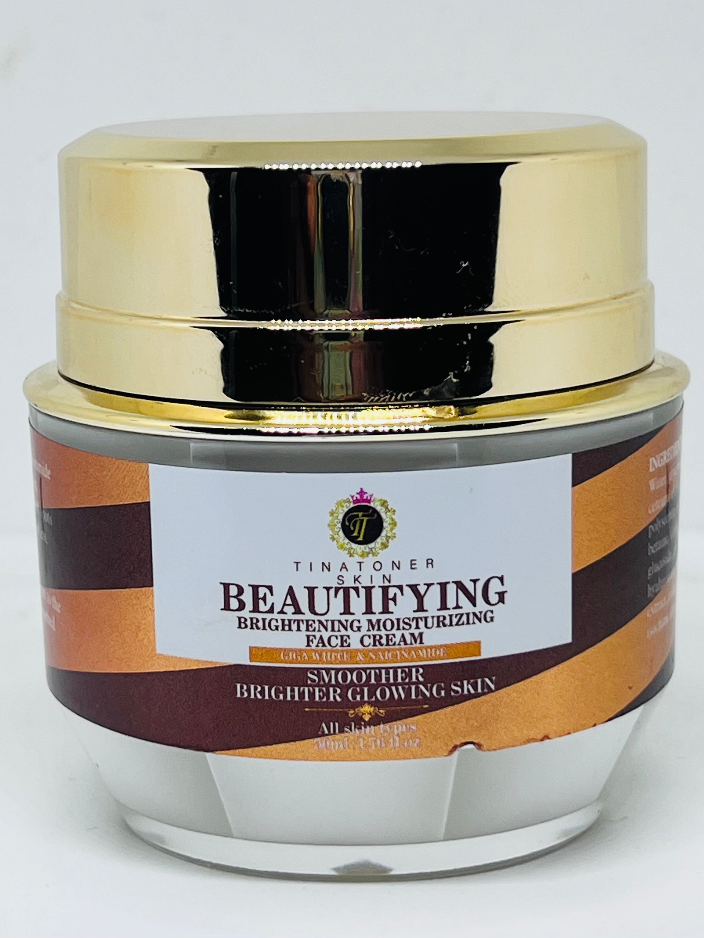 BEAUTIFYING EVEN CARAMEL GLOW FACE CREAM 50g