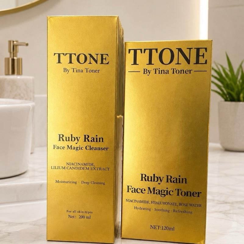 TTONE Ruby Rain and Toner CleanserLimited Edition