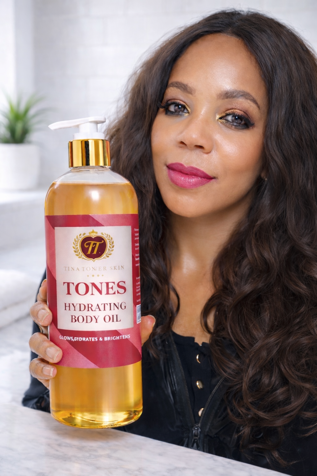 Tones Body Oil Hydrating Oil Big Size 16 Oz 500ml