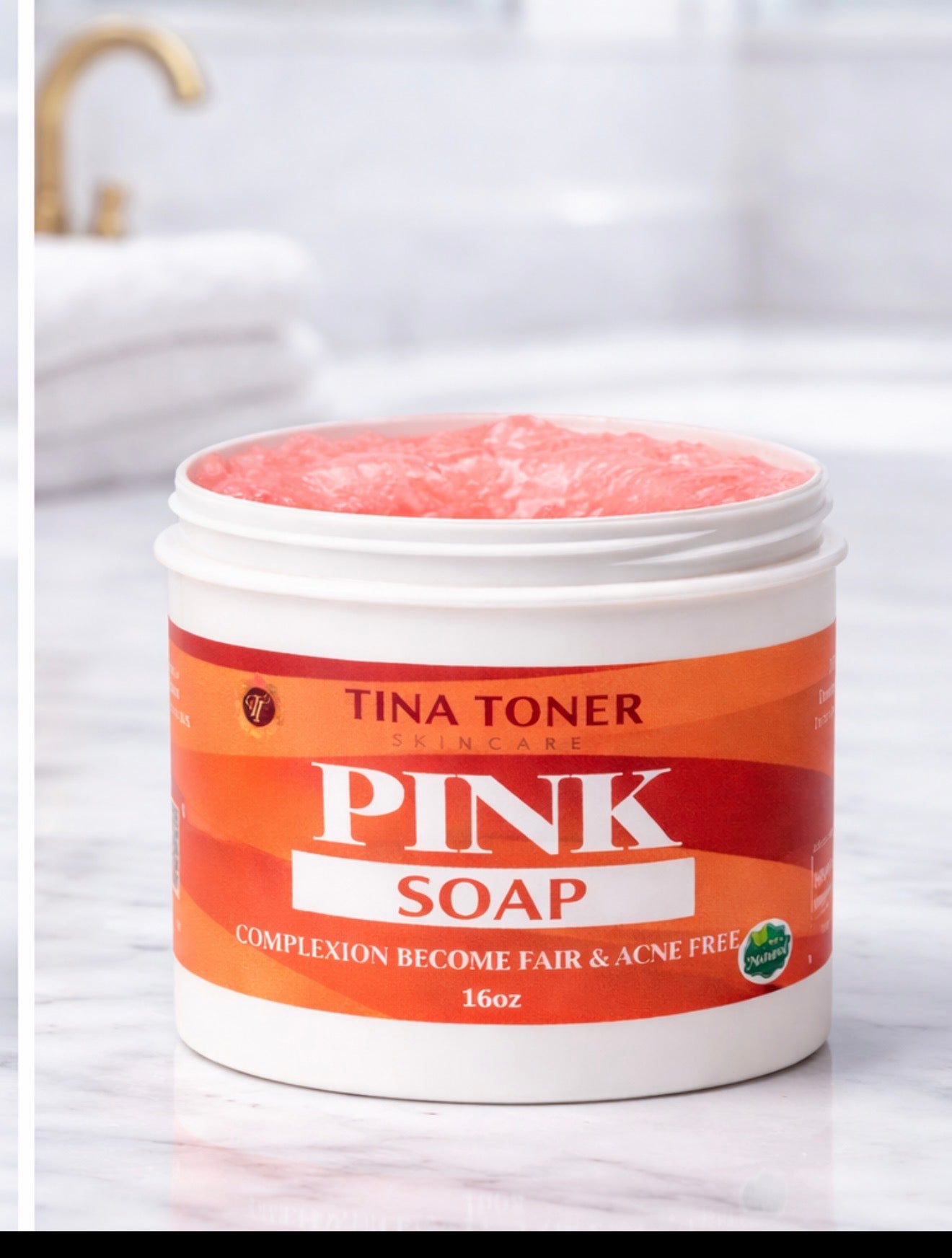 Tina Toner COUSTOMIZE 4-in-1 Skin Brightening Bundle – Face , Soap, Body Cream & Face Toner