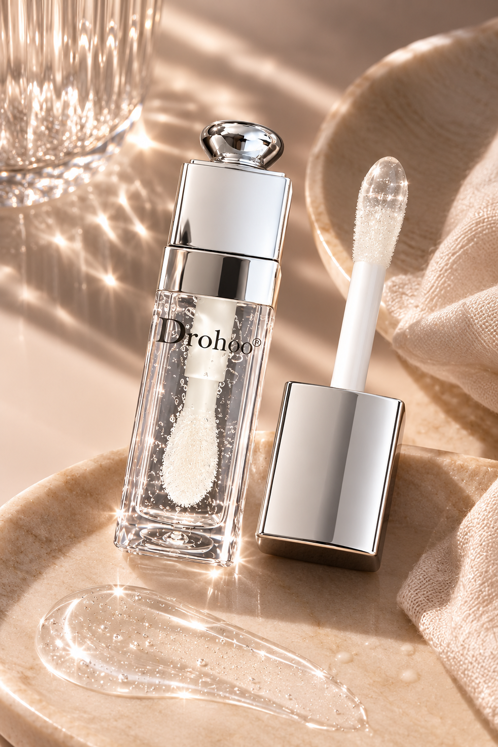 TTONE Hydrating Lip Glow Oil, Clear