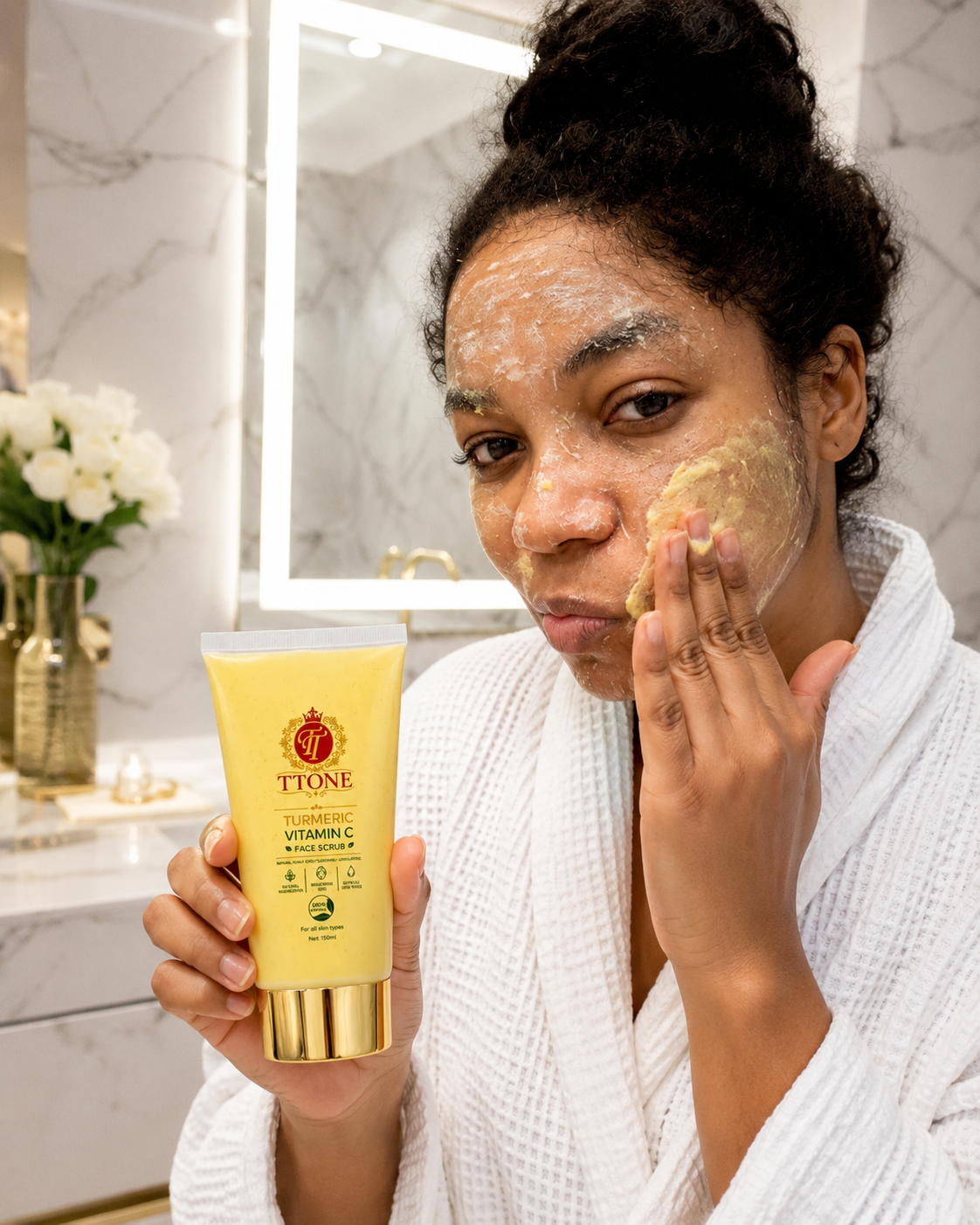 TTONE Turmeric Glowing Scrub 150ml