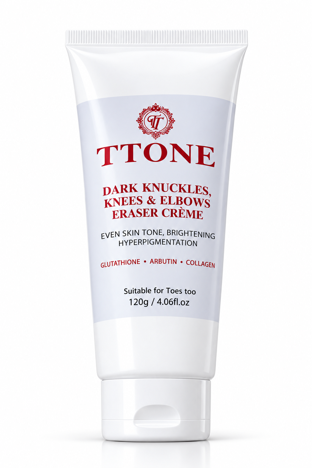 TTONE Dark Knuckles, Knees & Elbows Eraser Crème 120g