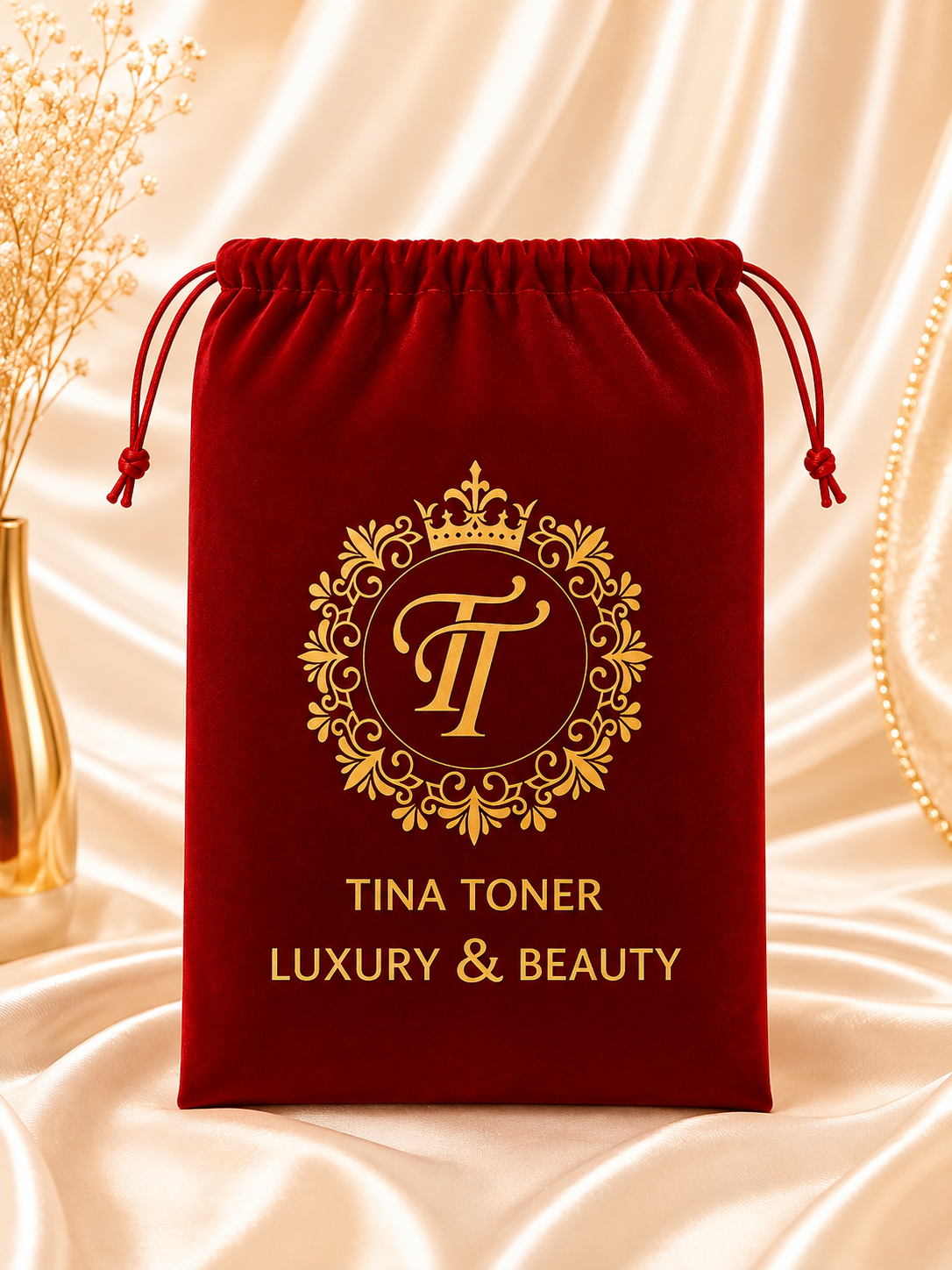 TTONE Red Luxury Bag Small