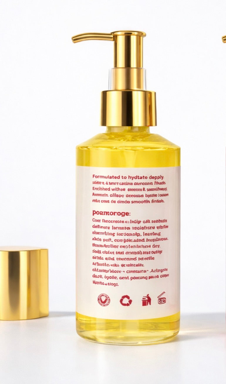 Glow Oil Set 2 Hydration Glow and Brightens 8 Oz for Radiant Glow