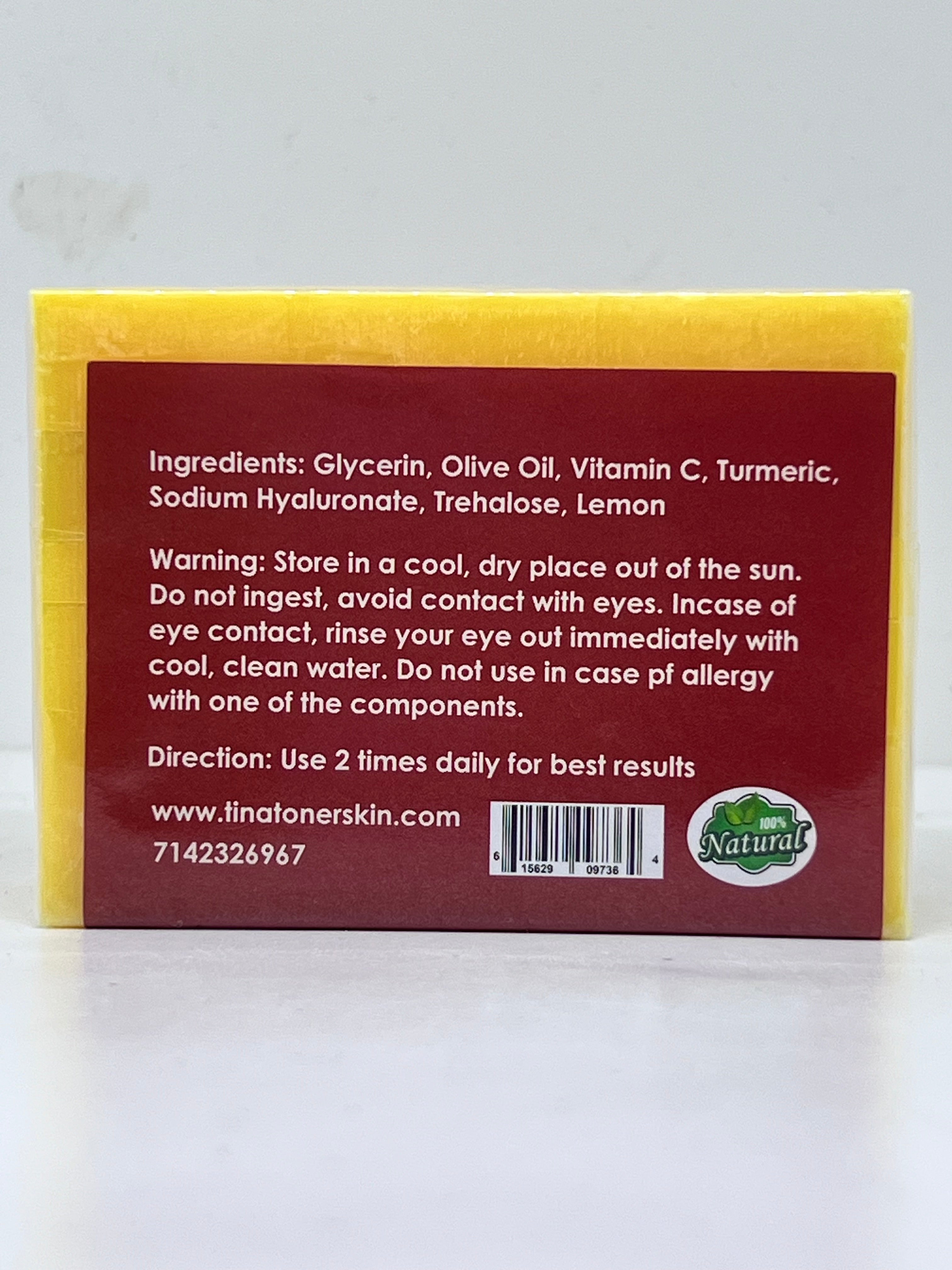LEMON TURMERIC SOAP 200g