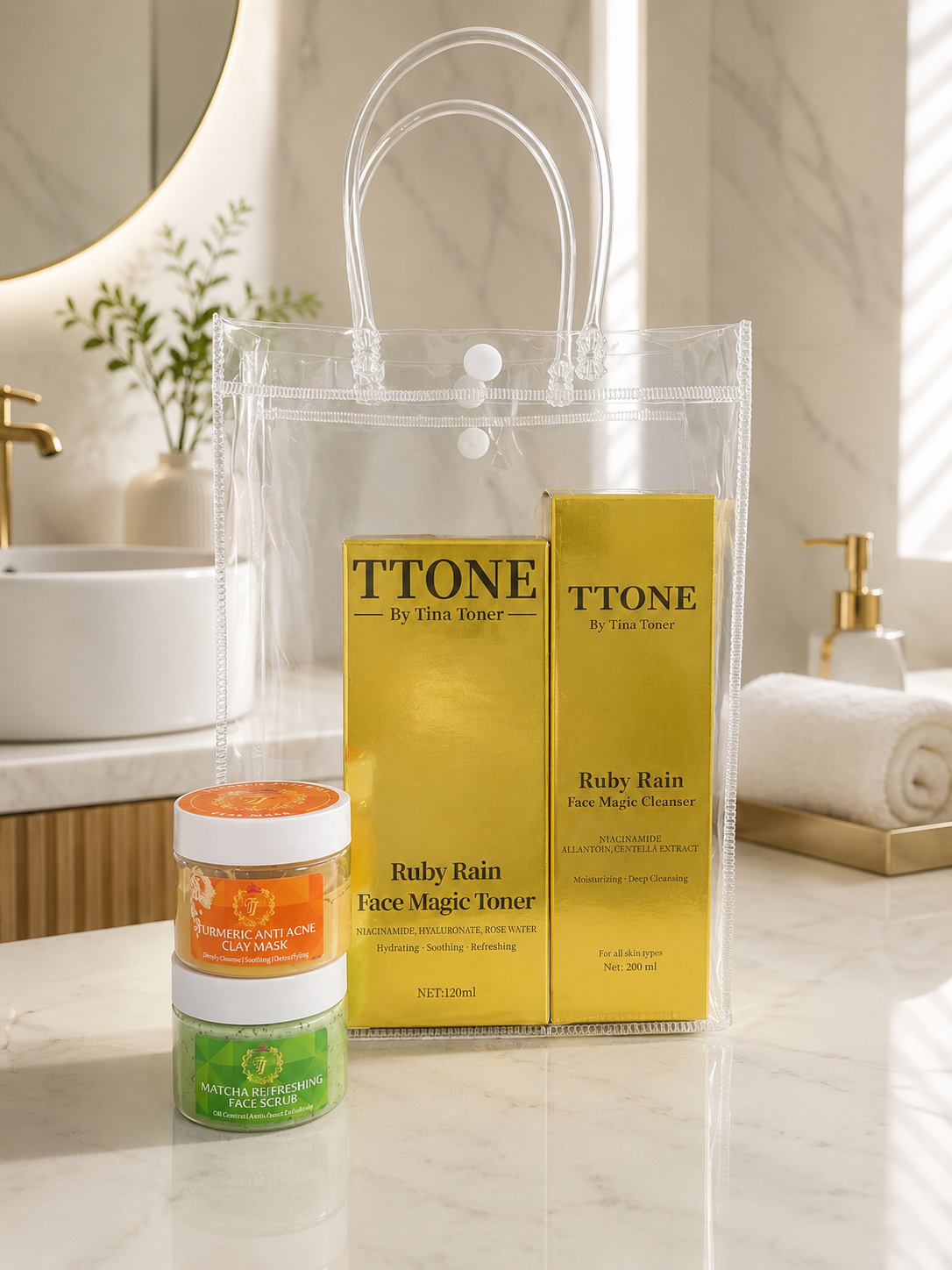TTONE Ruby Rain and Toner CleanserLimited Edition
