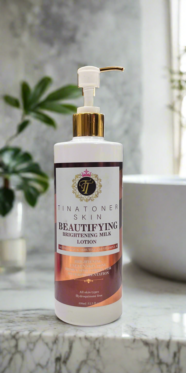 EXTRA BEAUTIFYING BRIGHTENING ) BODY LOTION with Serum 450ml