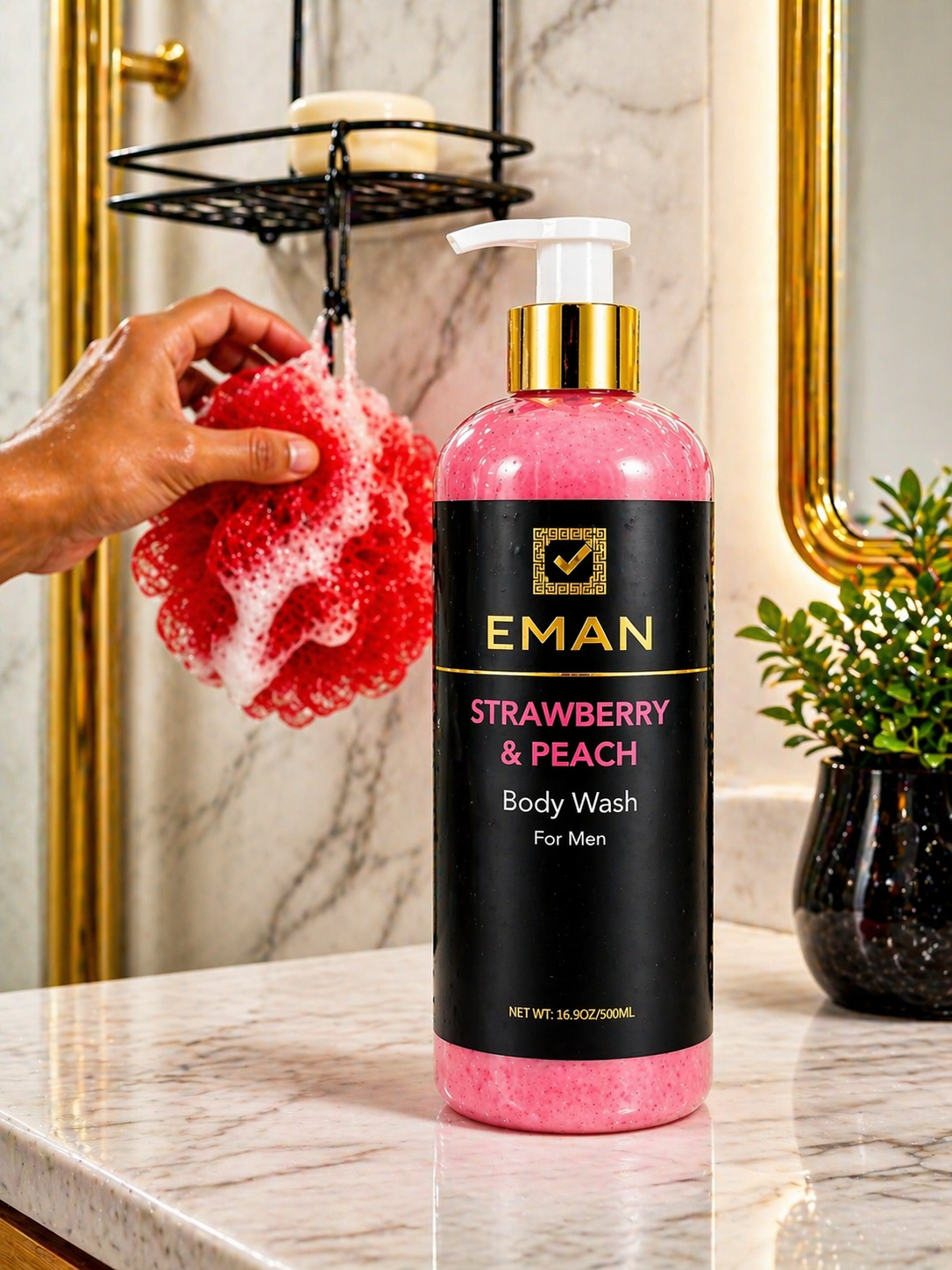 EMAN X TTONE & Strawberry Body Wash 500g ( (Copy)