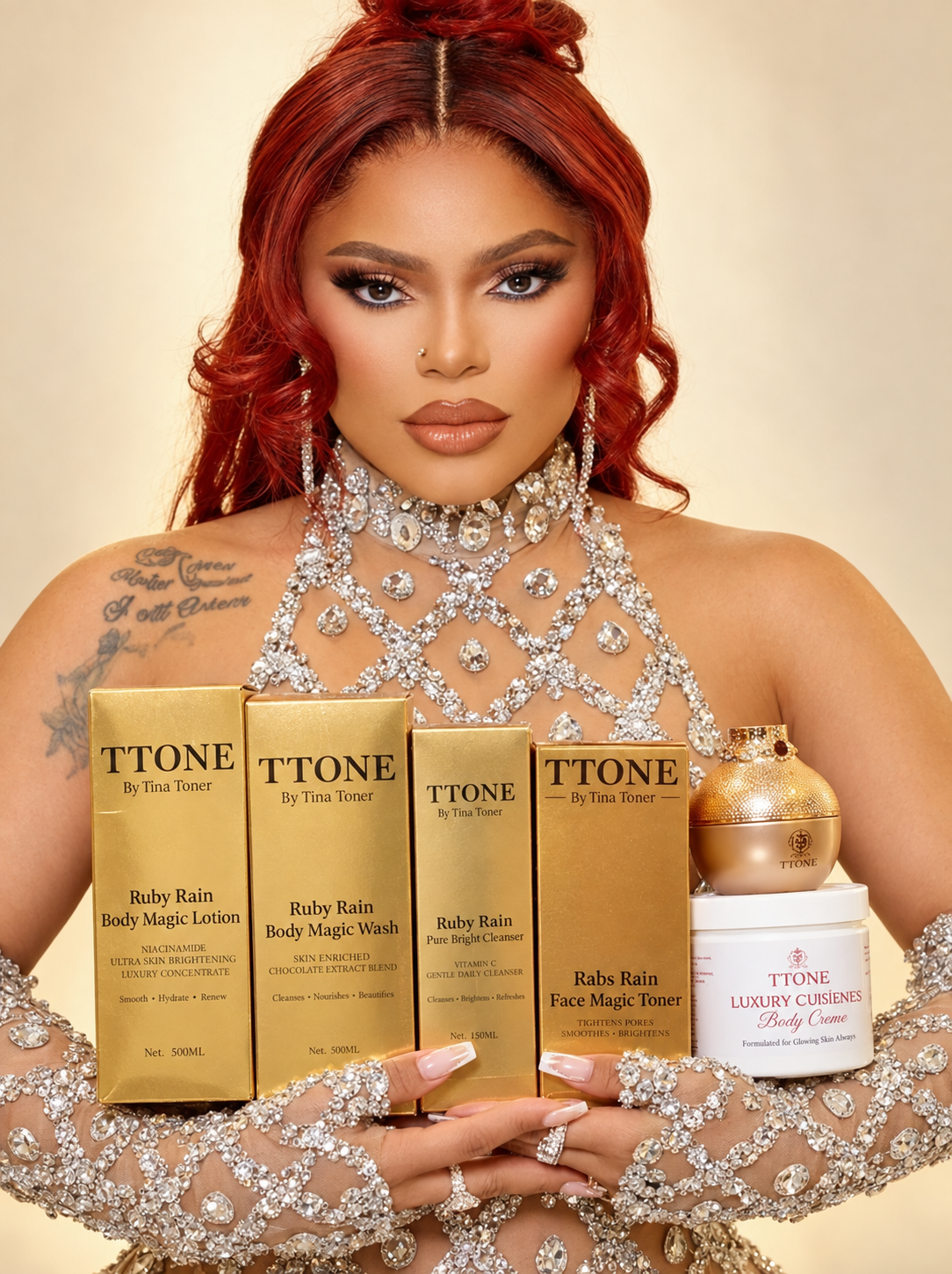TTONE Brightening Body and face collection (Bob-risky special)