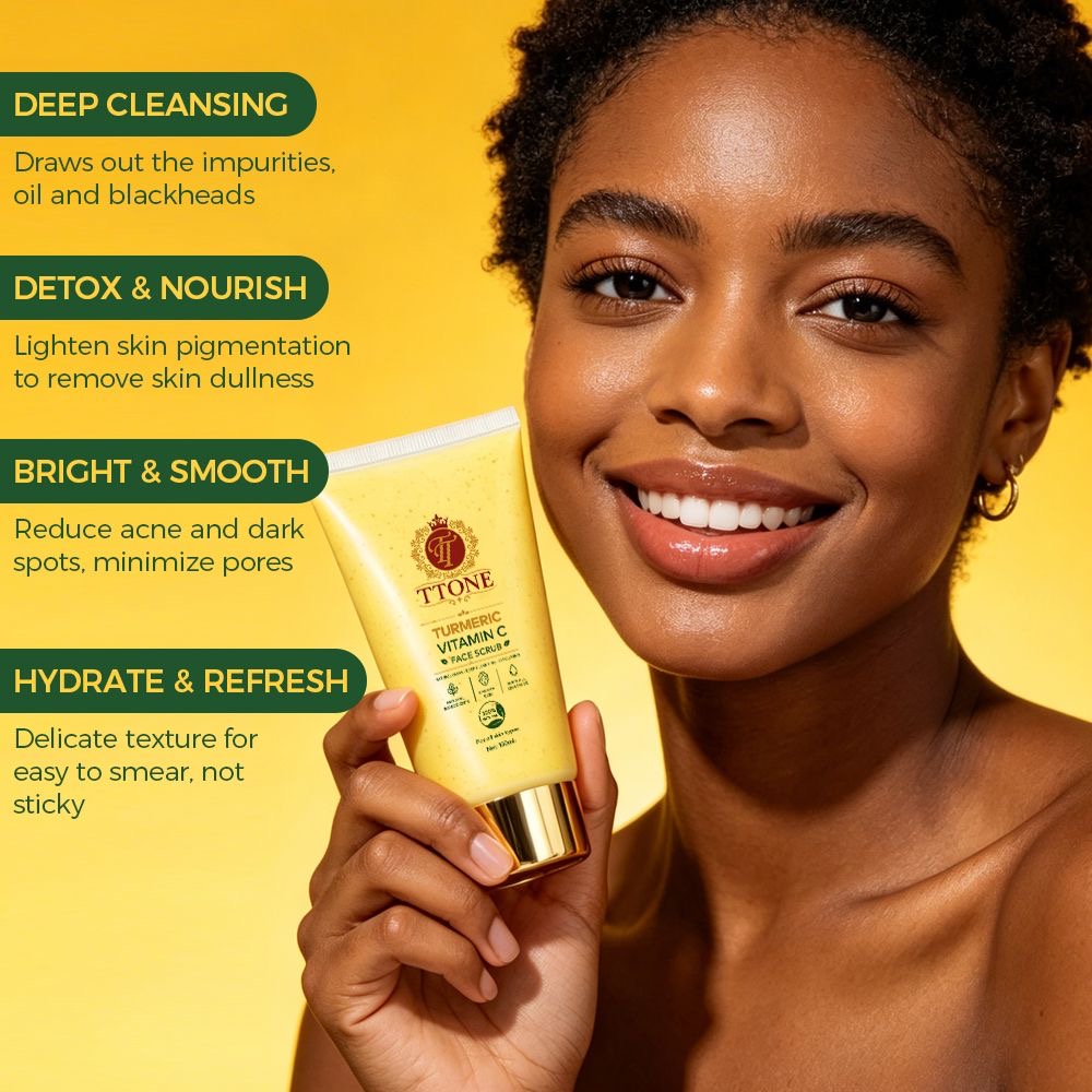 TTONE Turmeric Glowing Scrub 150ml