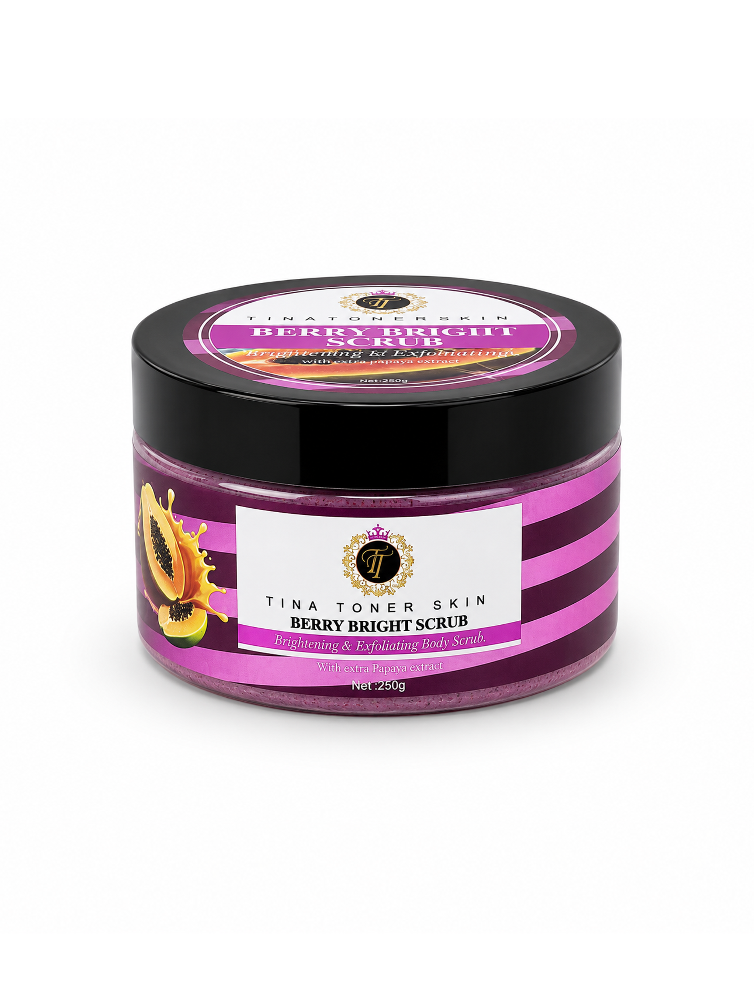 Berry Bright Turmeric Glowing Scrub