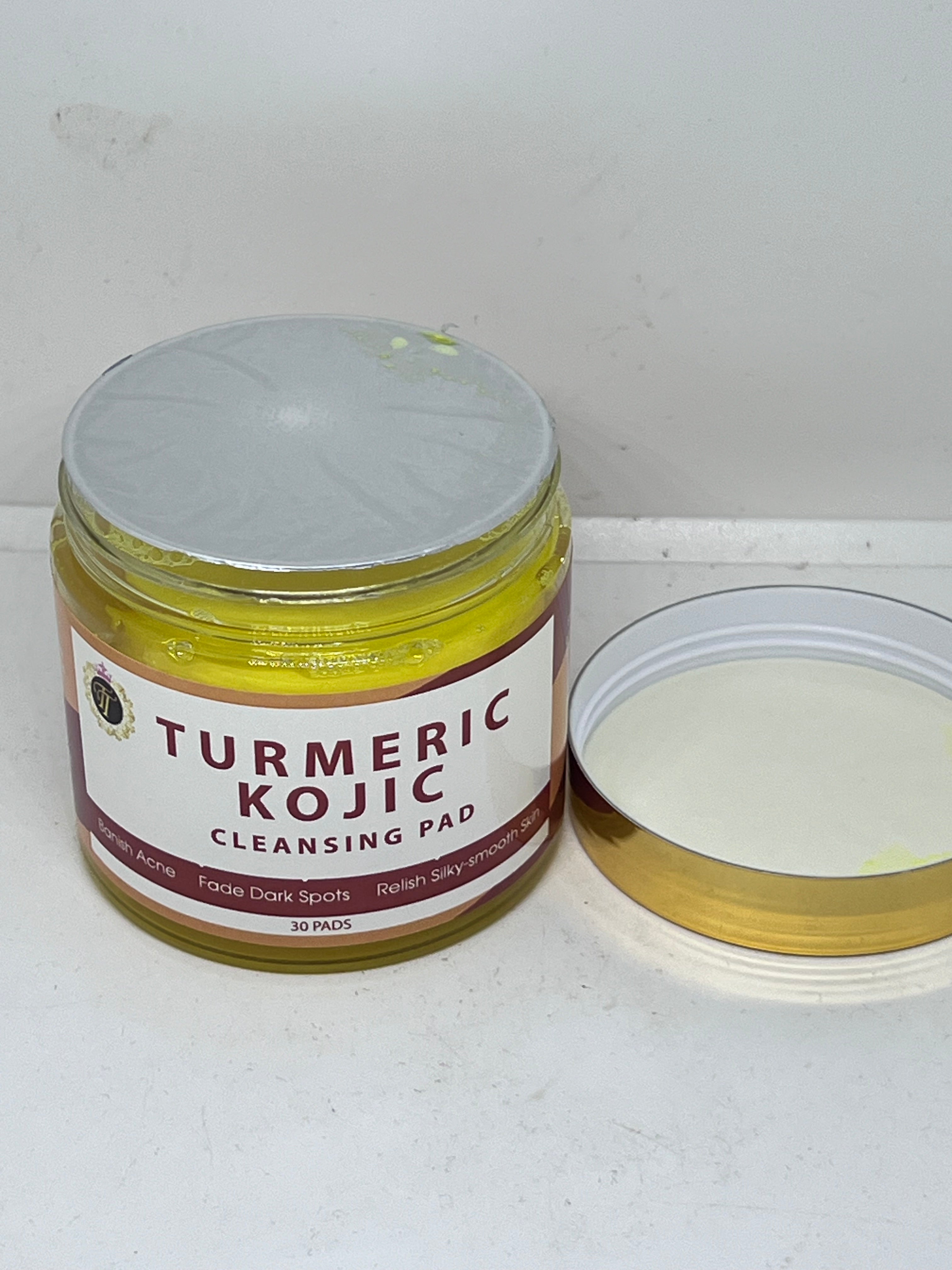 Turmeric Kojic Acid Exfoliating Cleansing Pads
