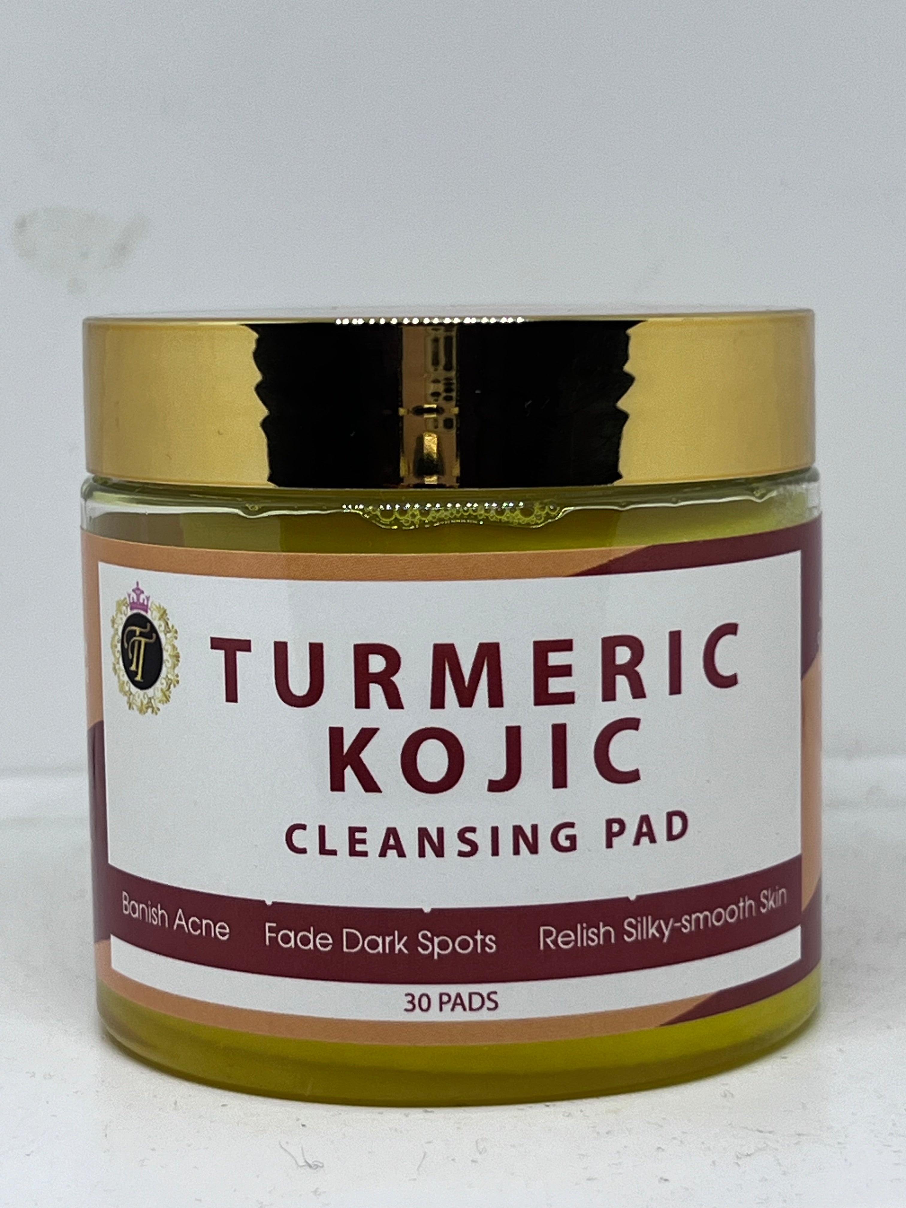 Turmeric Kojic Acid Exfoliating Cleansing Pads