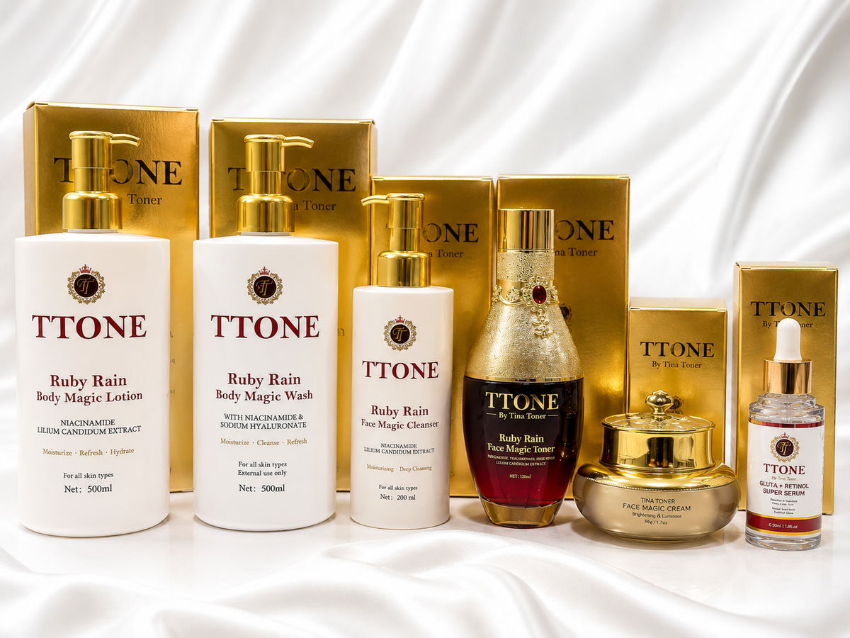 TINA TONER Tina Toner Skin – Complete Glow Care Set