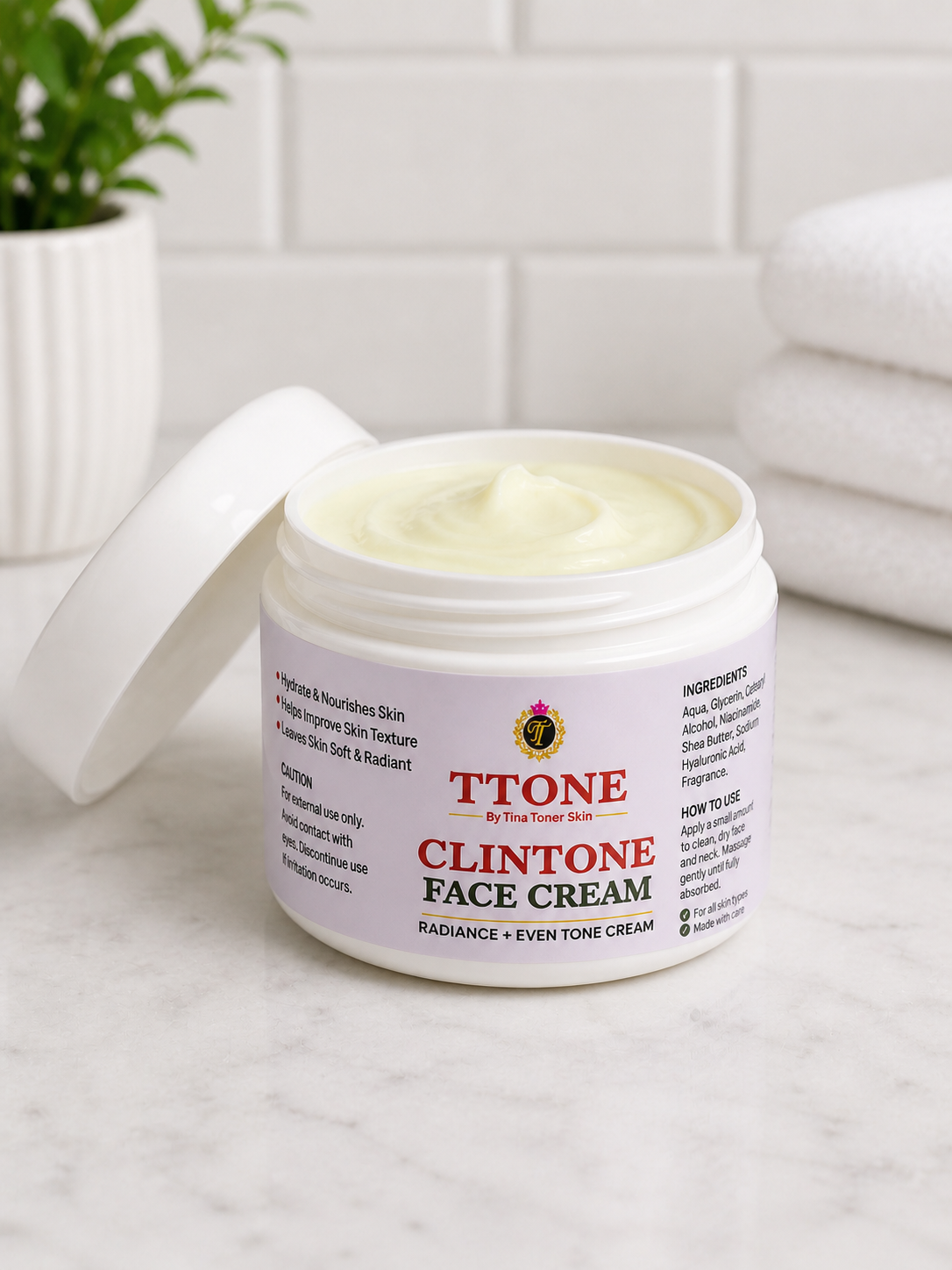 Clintone Face Restore Cream 2 oz