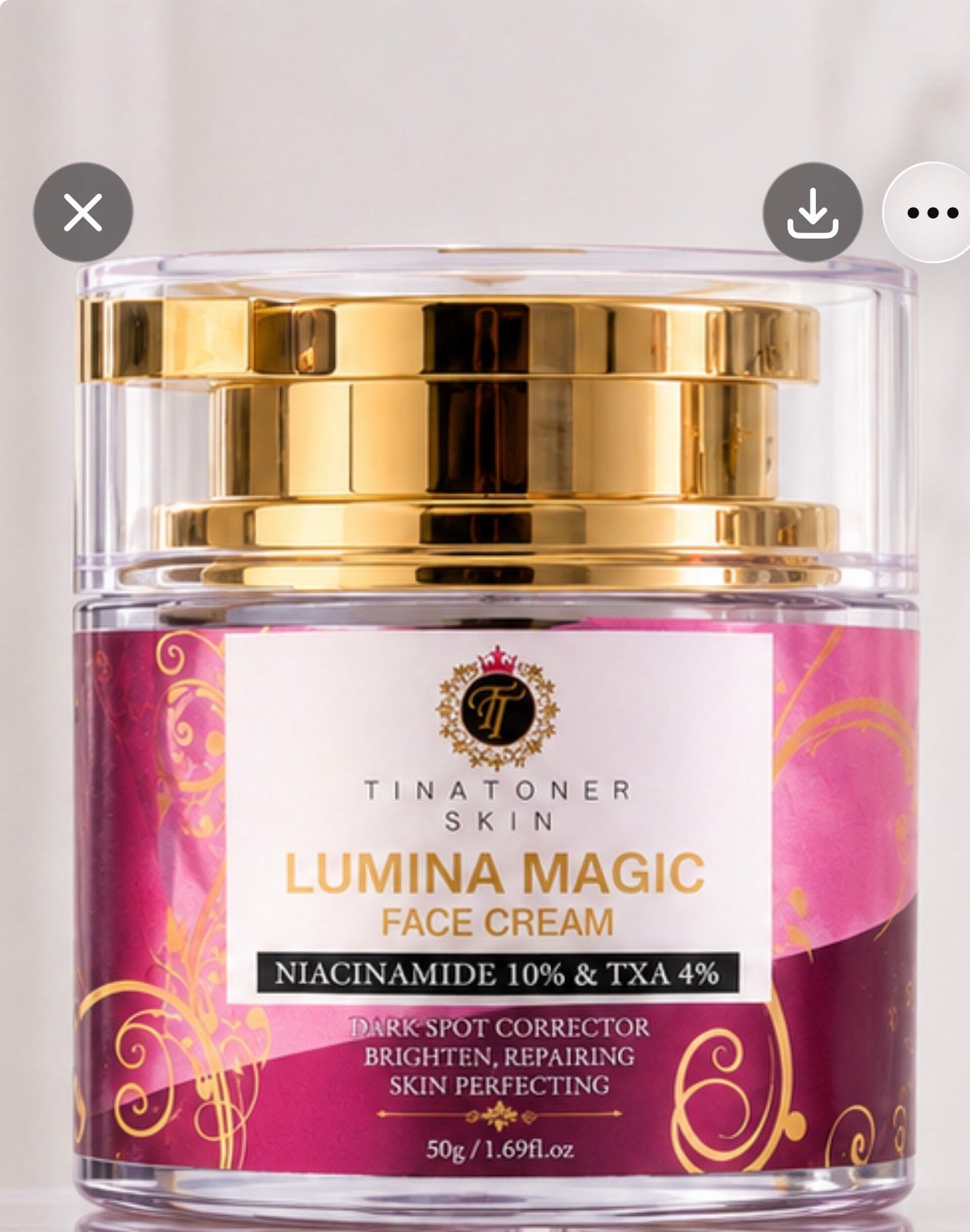 Lumina Glow Skincare Set – Aloe Toner, Face Cream & Bar Soap for Sensitive & Mature Skin