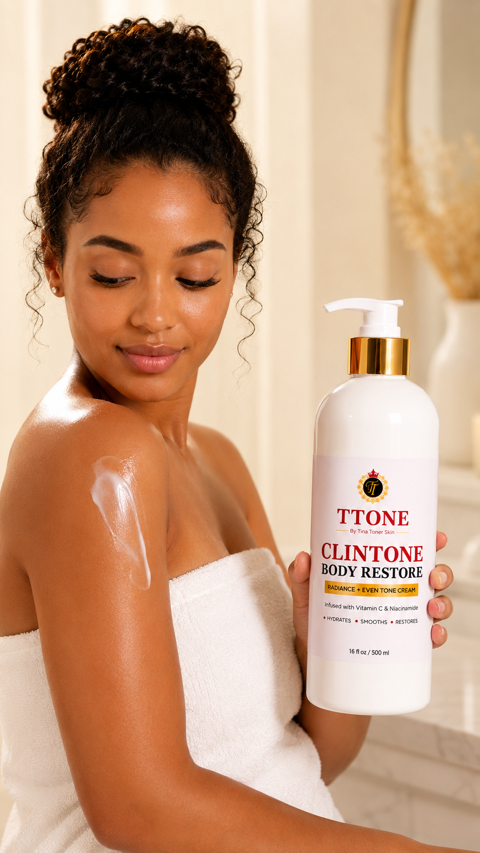 CLINTONE Body  & Restore Cream 16 oz