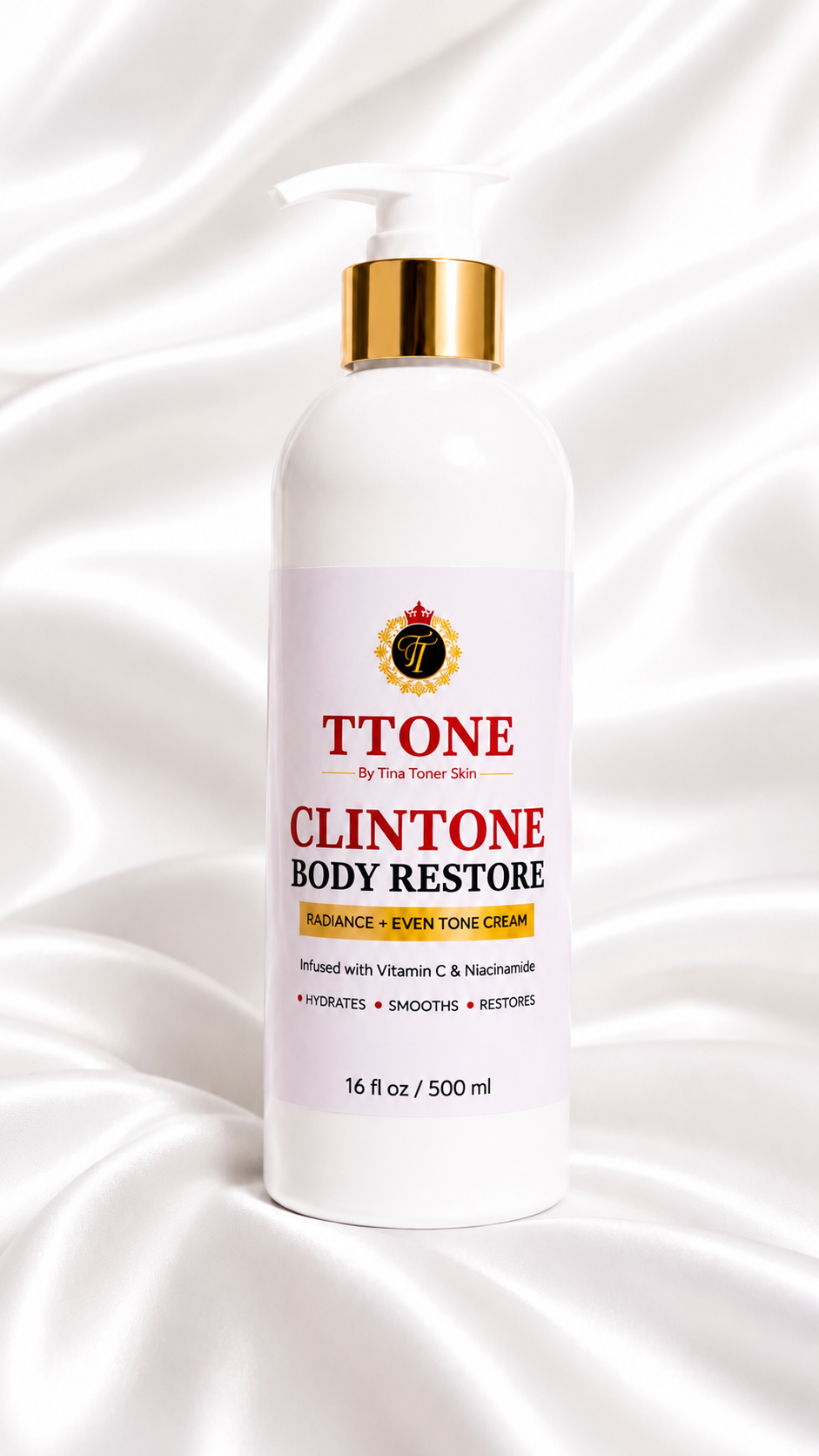 CLINTONE Body  & Restore Cream 16 oz