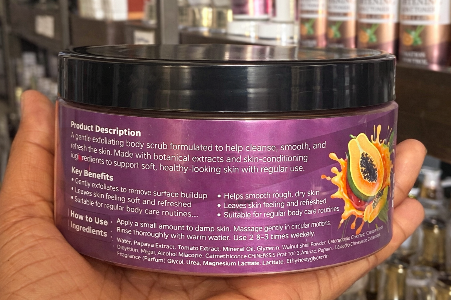 Berry Bright Turmeric Glowing Scrub