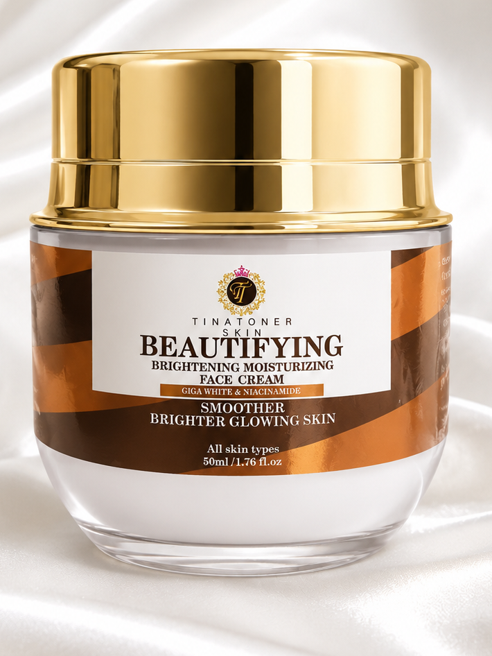 BEAUTIFYING EVEN CARAMEL GLOW FACE CREAM 50g