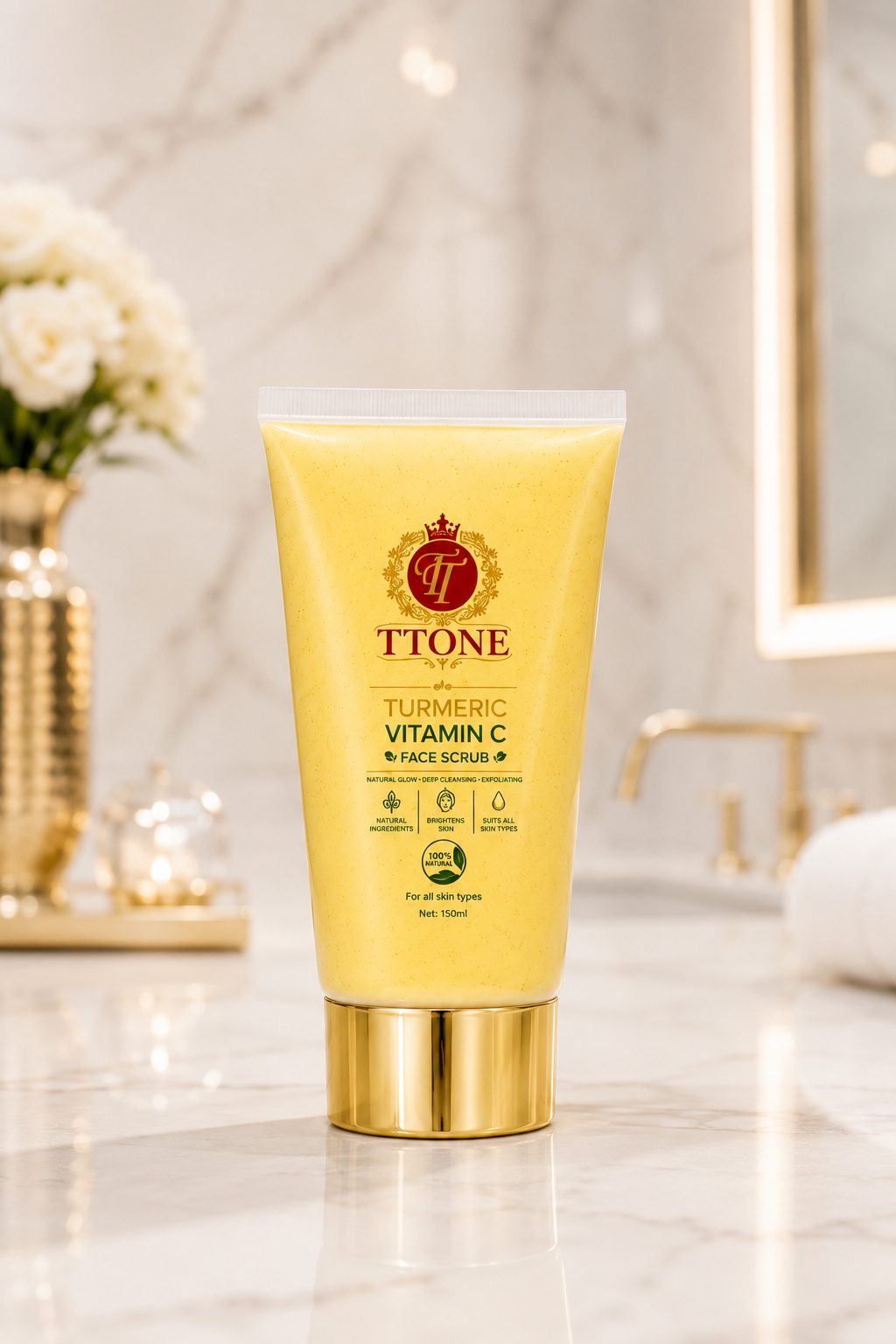 TTONE Turmeric Glowing Scrub 150ml