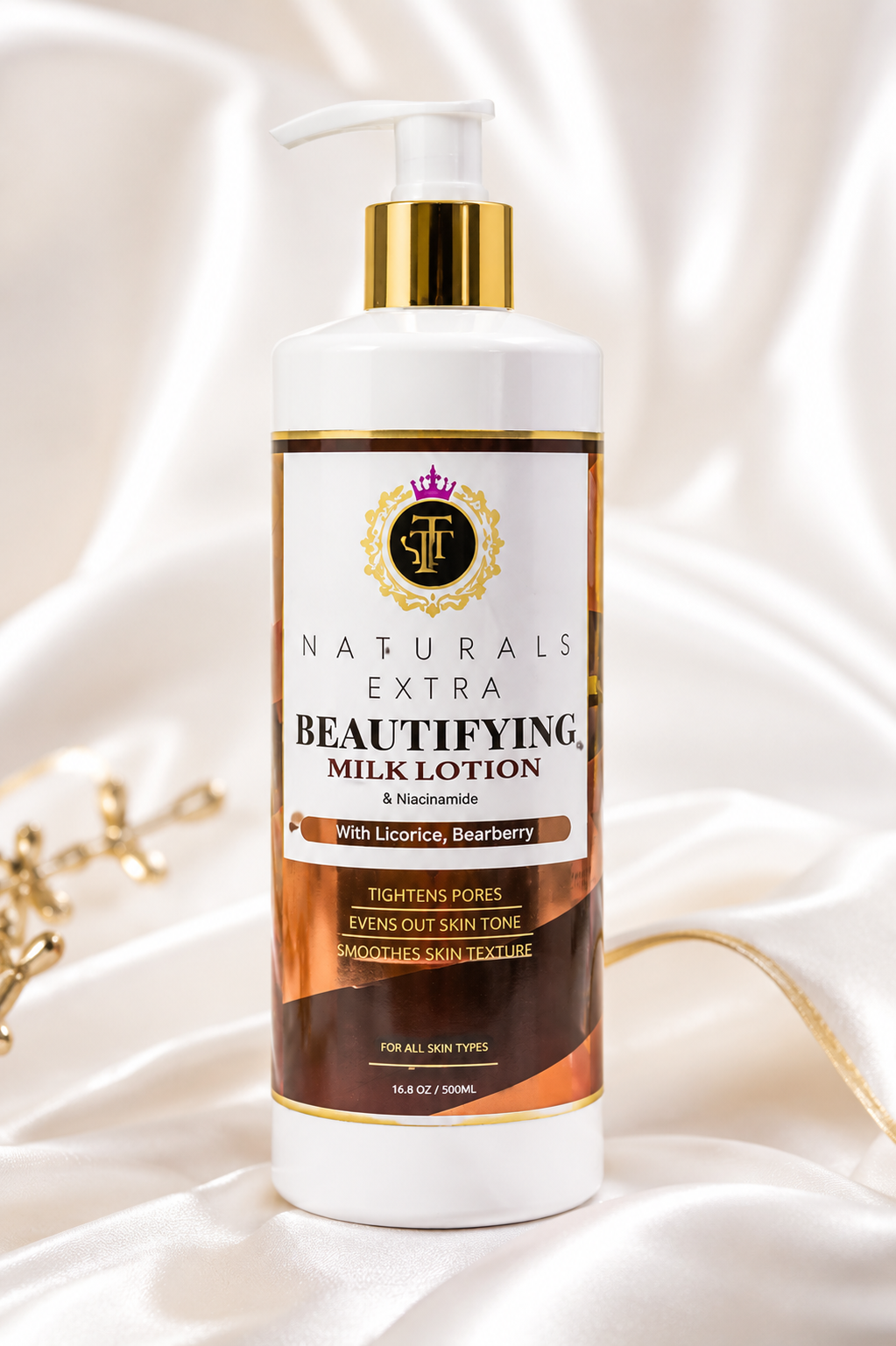 EXTRA BEAUTIFYING BRIGHTENING ) BODY LOTION with Serum 450ml