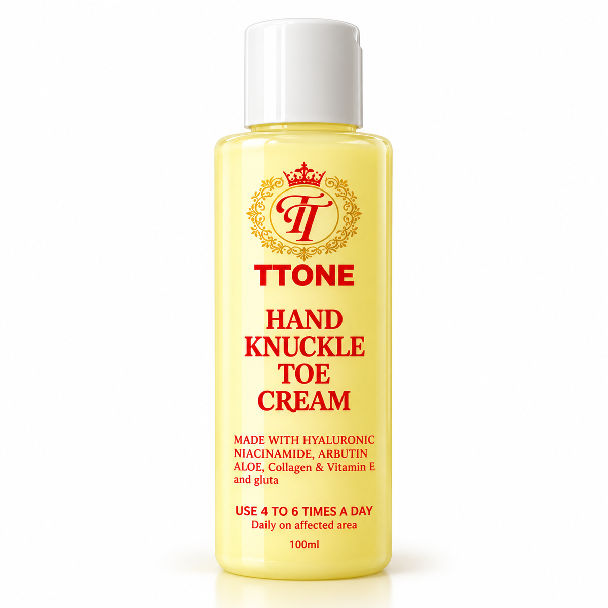 TTONE Hand & Knuckle Restore Cream | Niacinamide, Arbutin & Hyaluronic Acid | 100g