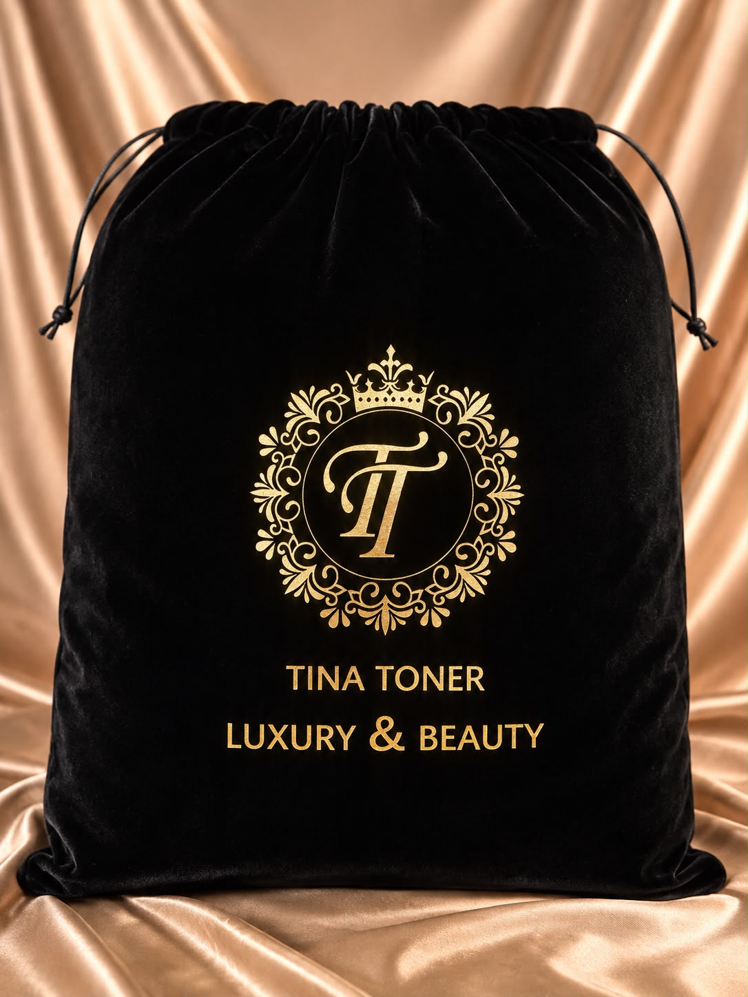 TTONE Red Luxury Bag Black