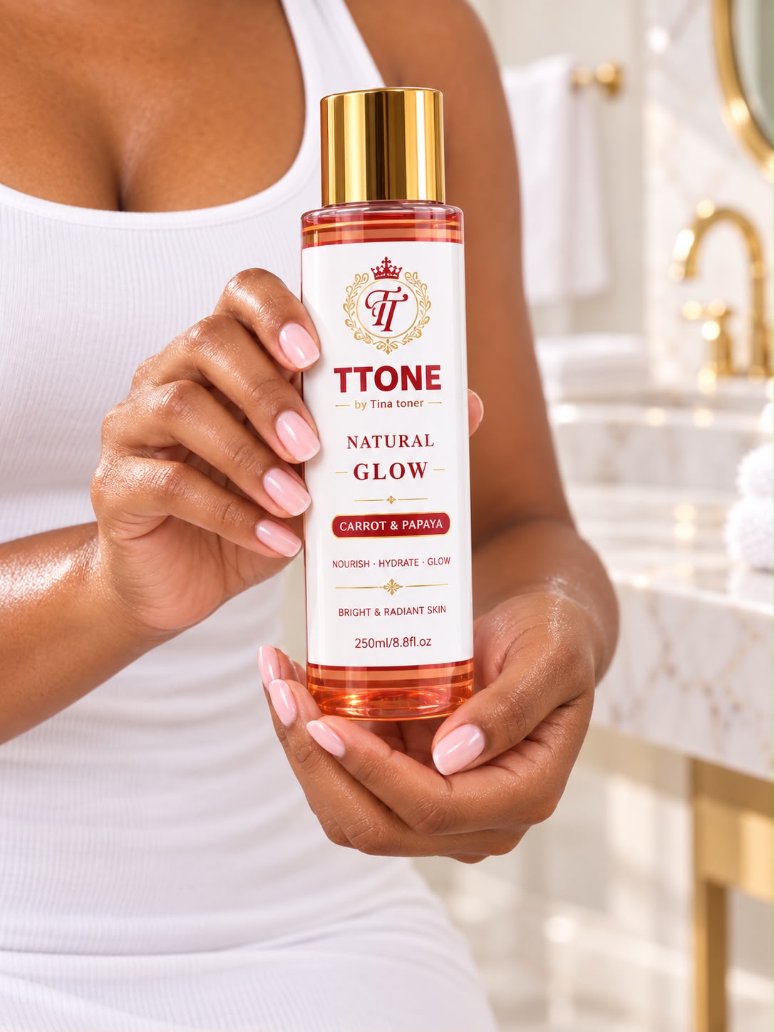 TTONE Natural Glow Oil — Carrot & Papaya
