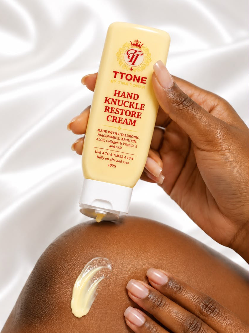 TTONE Hand & Knuckle Restore Cream | Niacinamide, Arbutin & Hyaluronic Acid | 100g