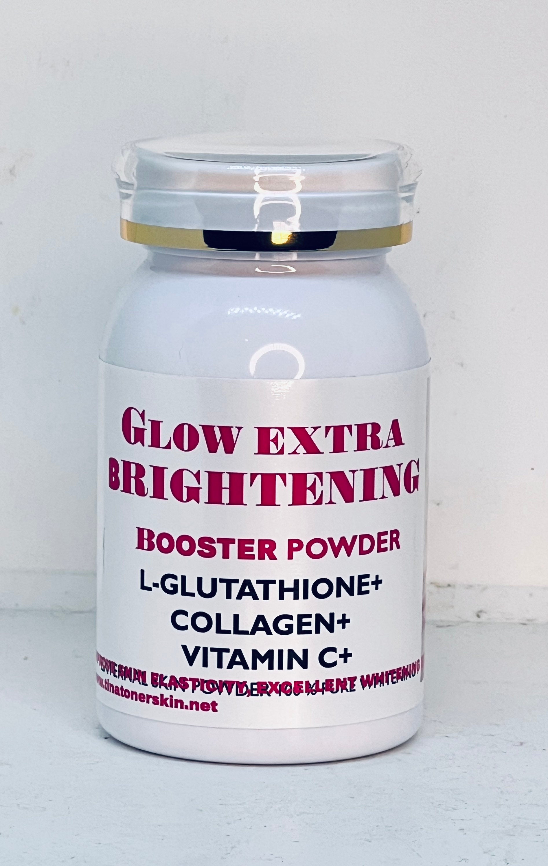 Tina toner Glow Extra Brightening Booster powder with Glutathione 100g